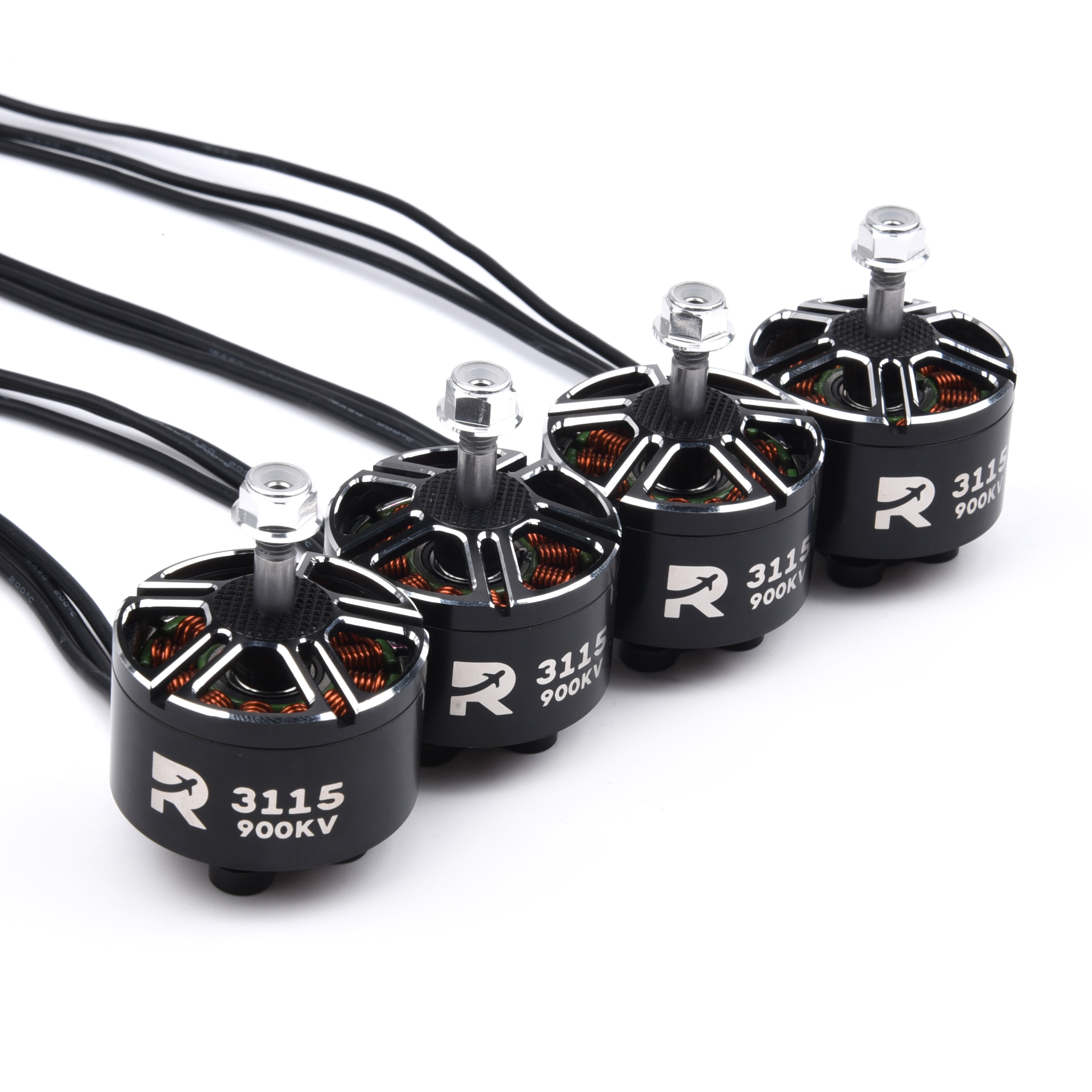 Drone Racing Esc - 4PCS R3115 900KV Brushless Motor 3-6S