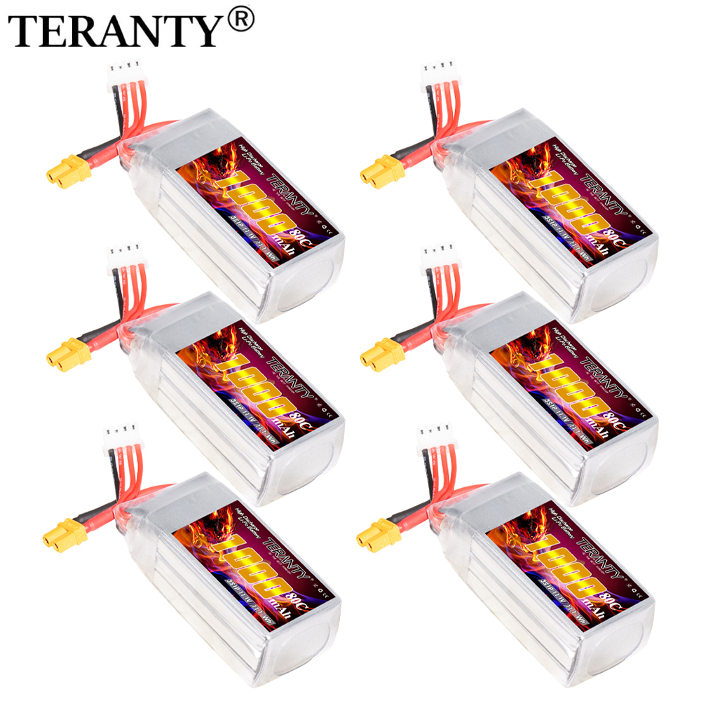 Drone Racing Vtx - TERANTY 3S 11.1V 80C/160C 1000mAh lipo
