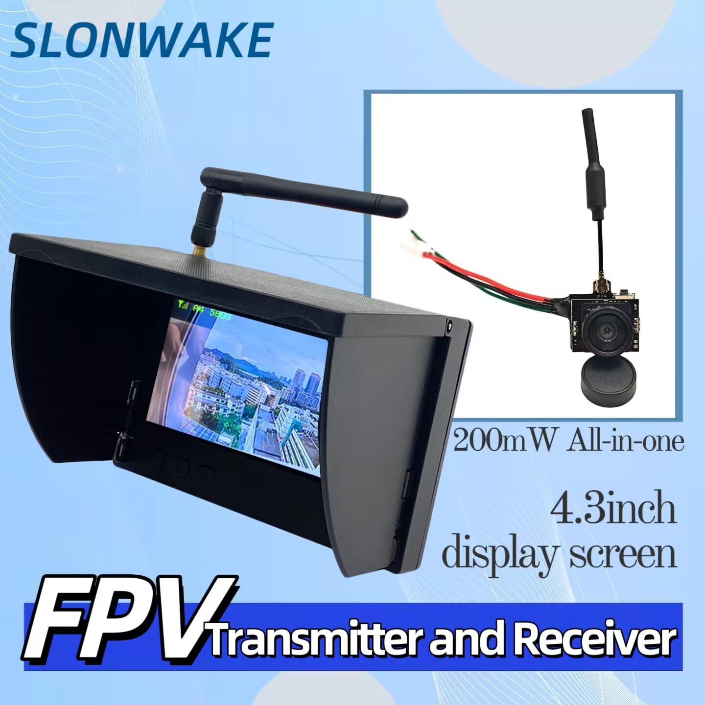 SLONWAKE 5.8G Analog Video Tra - Drone Racing Frame 리뷰 및 가격