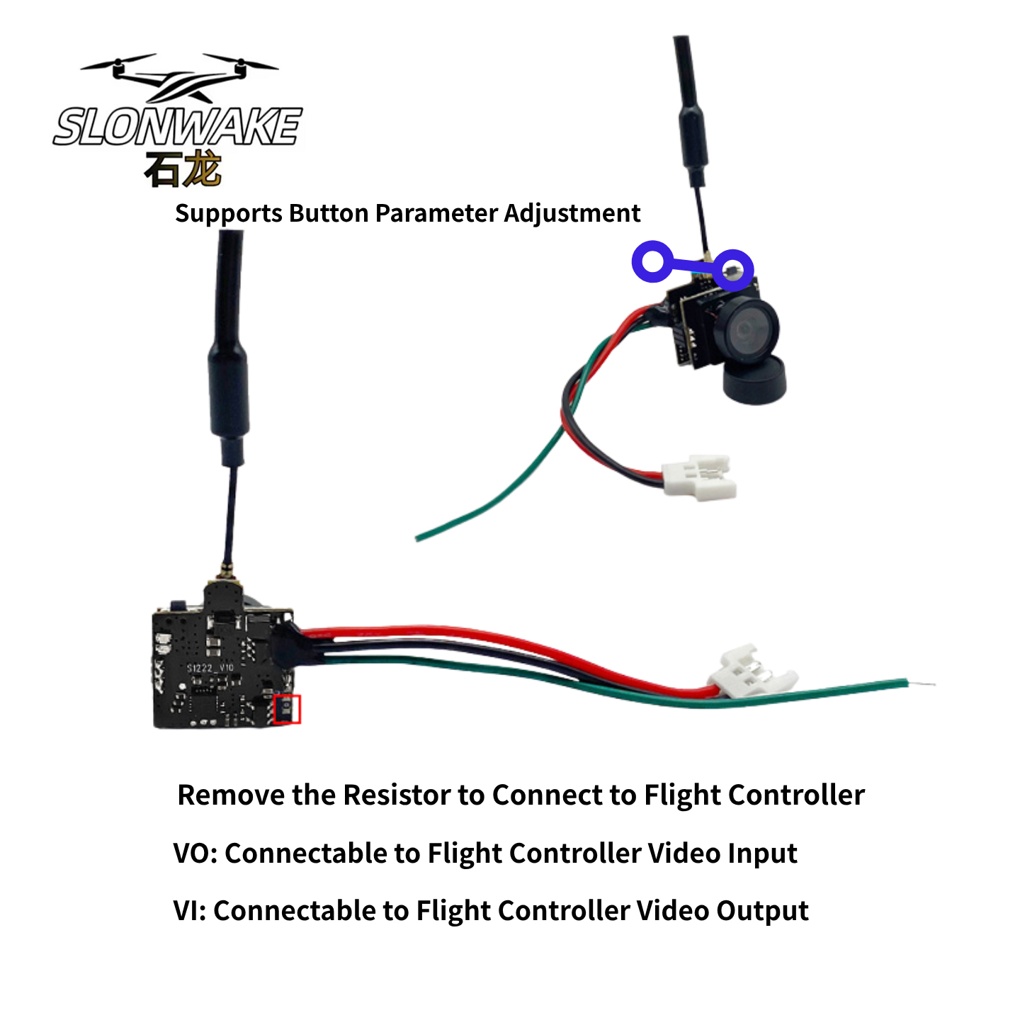 SLONWAKE 5.8G Analog Video Tra - Drone Racing Frame 리뷰 및 가격