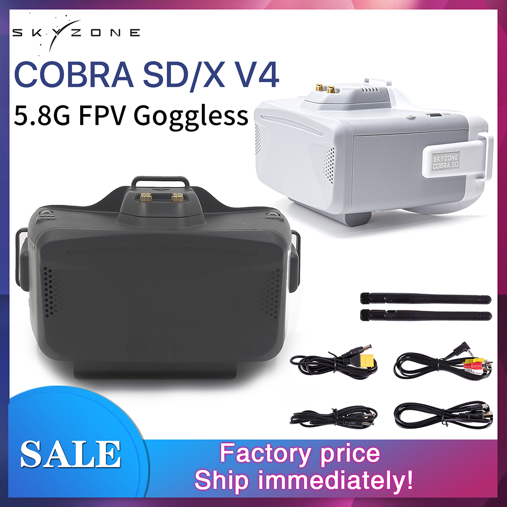 SKYZONE Cobra SD X V4 FPV Vide - Drone Racing Goggles 리뷰 및 가격